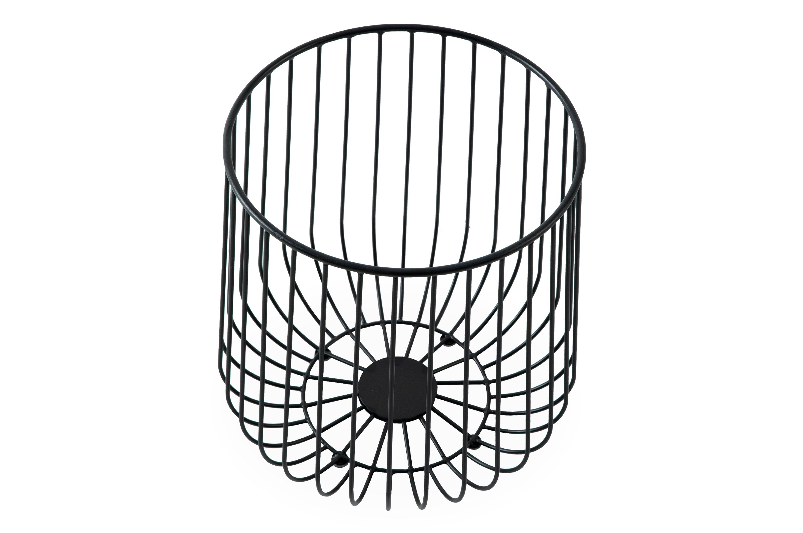 Novo Side Table – Black / Natural 4