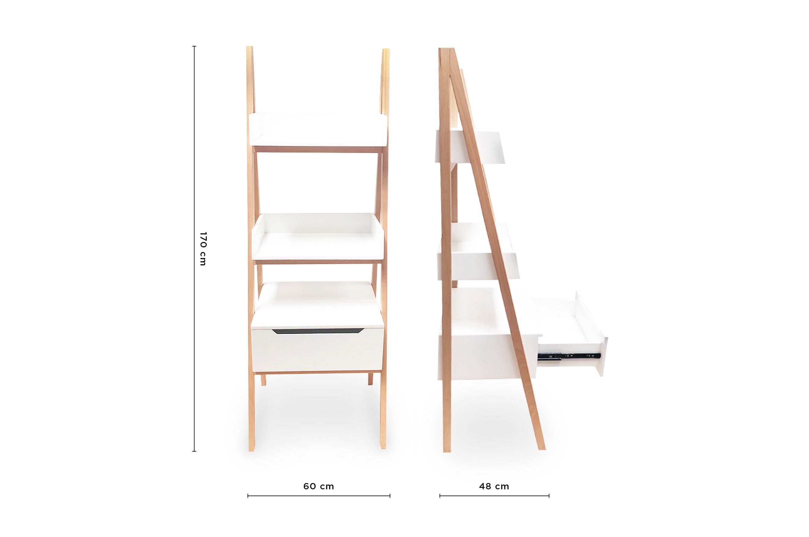 Banff Shelving Unit – Ash 4