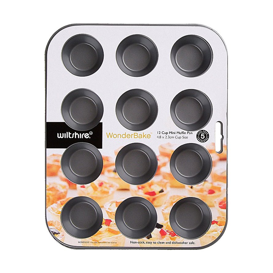 Wonderbake 12 Cup Mini Muffin Pan 9