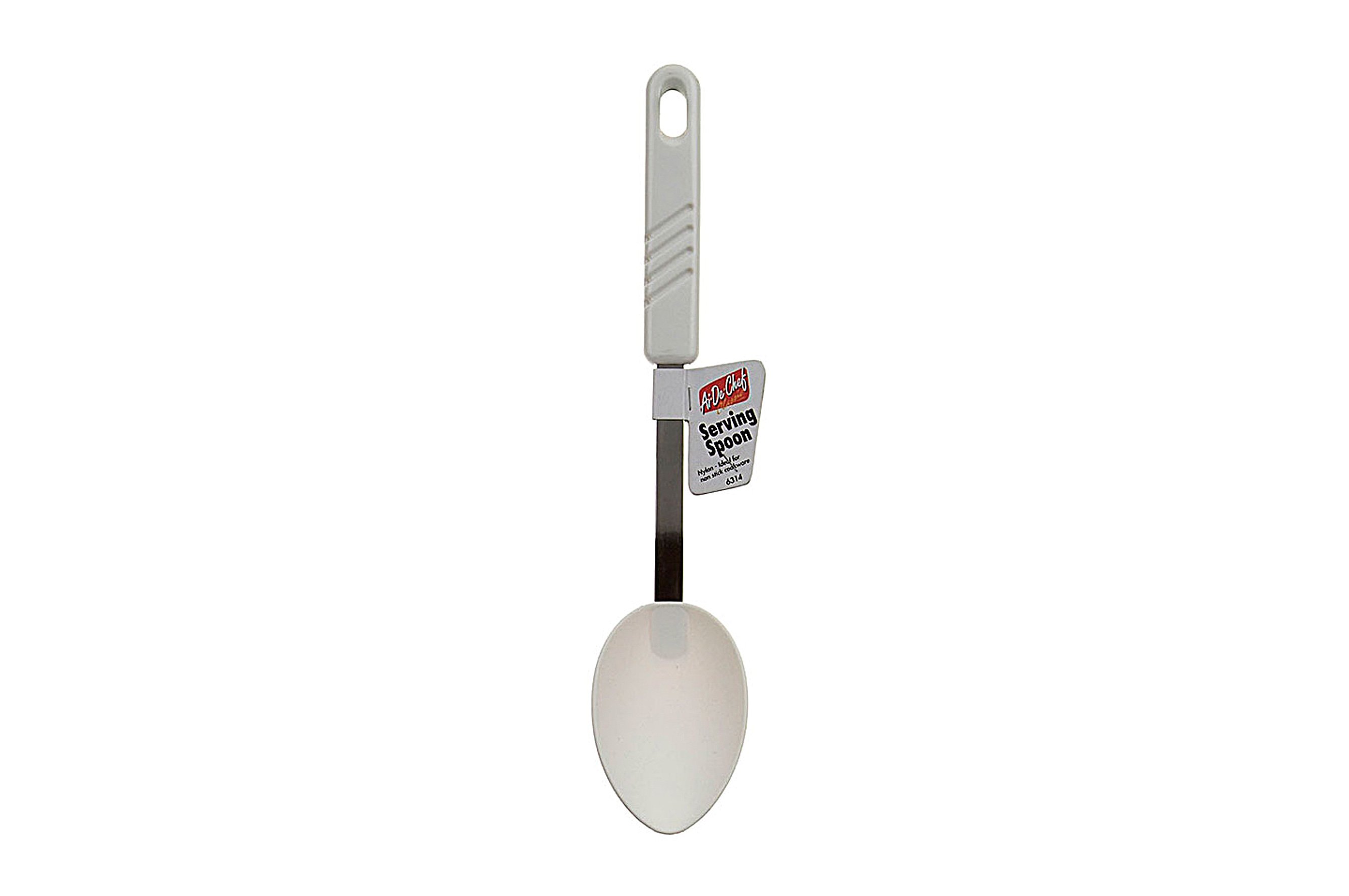 Serving Spoon – White / Stainless Steel 1