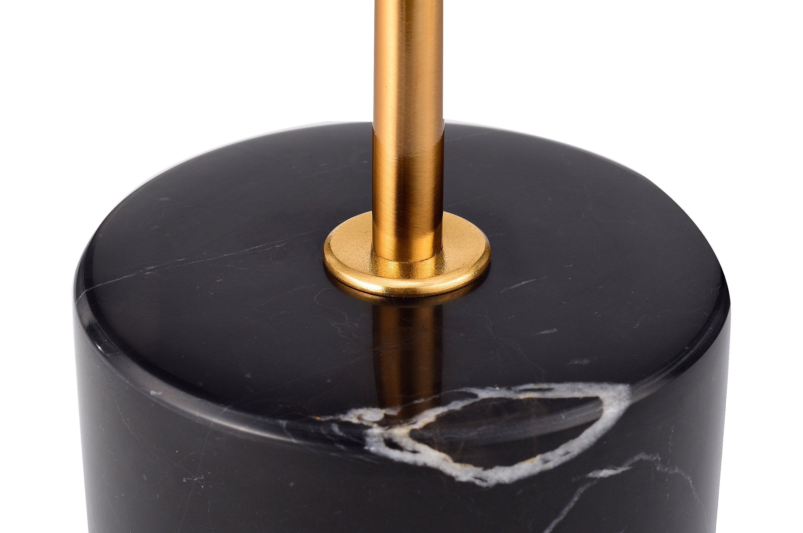 Globe Side Table Lamp – Black Marble 2