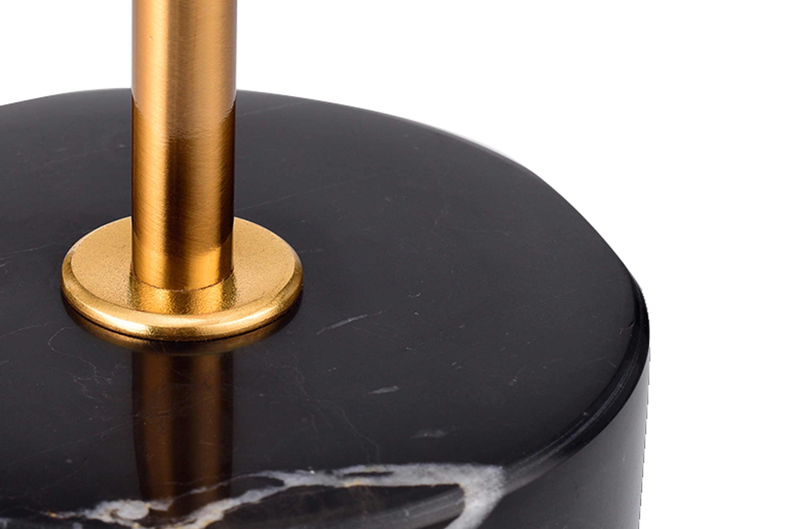 Globe Top Table Lamp – Black Marble 3