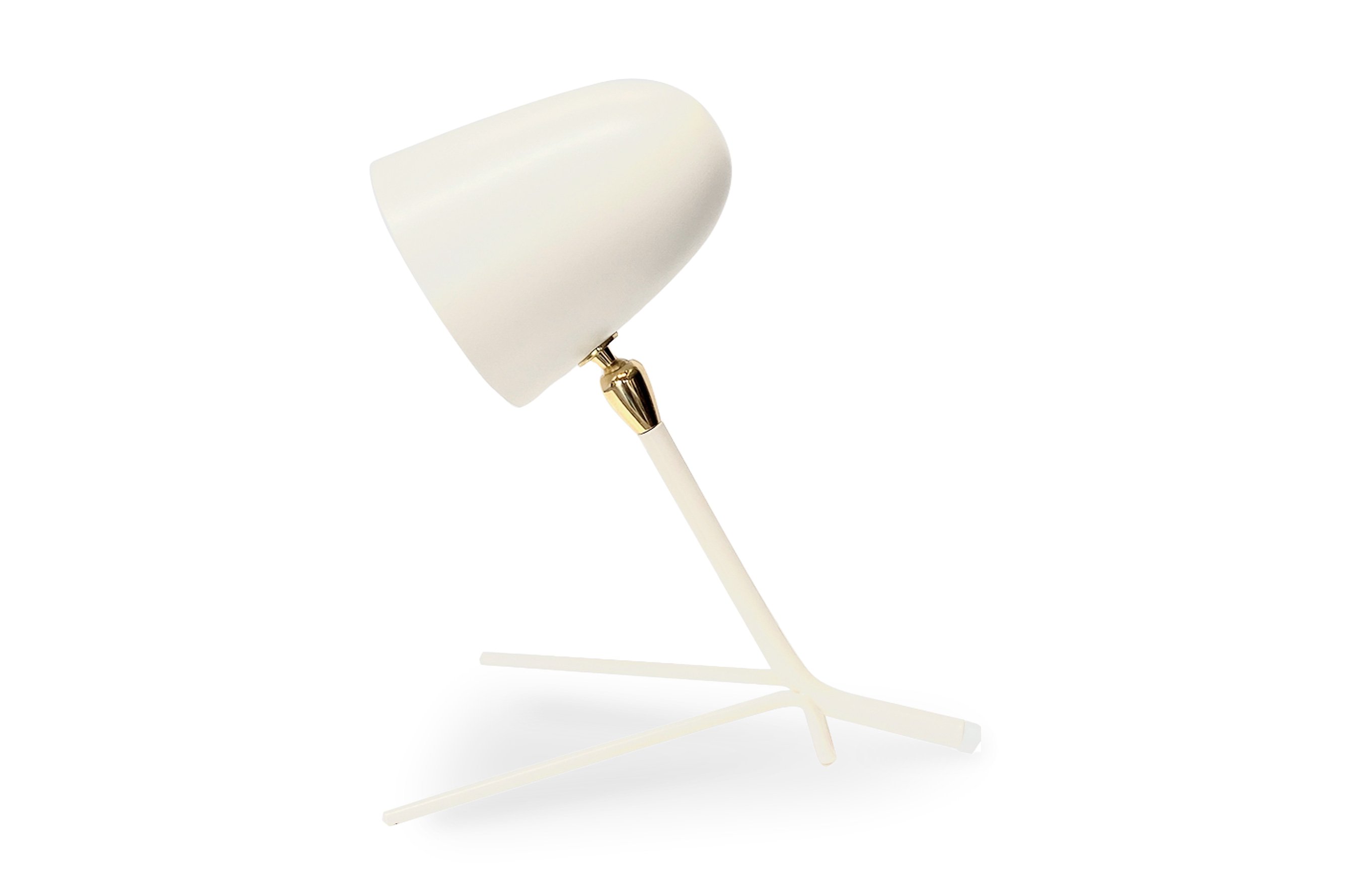 Raven Table Lamp – Ivory 1