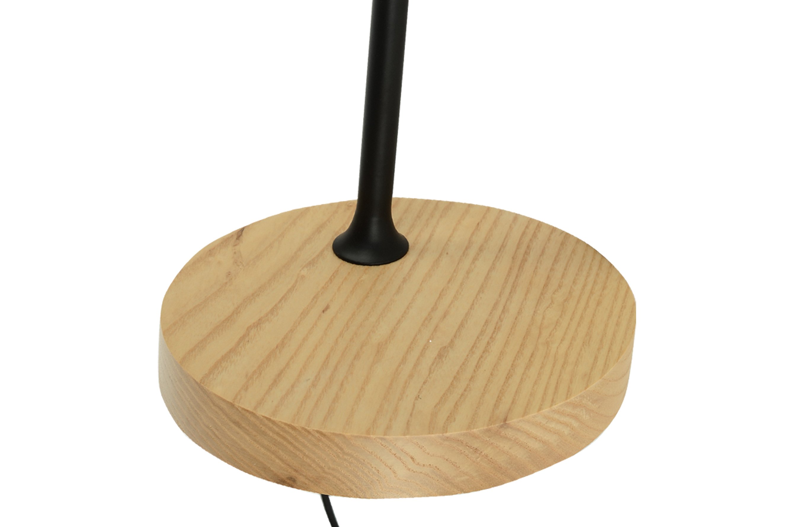 Elementary Table Lamp – Black / Wood 3