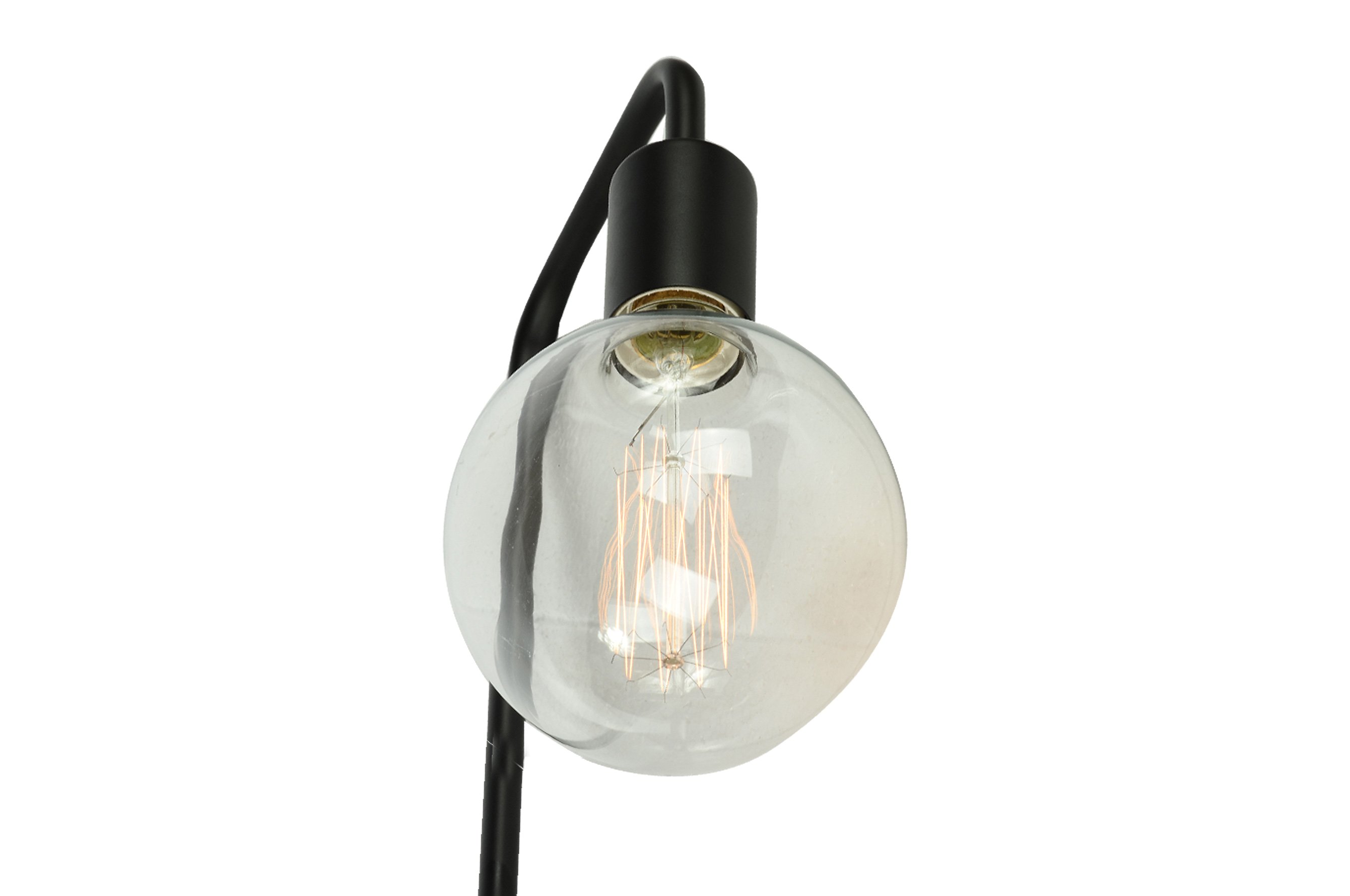 Elementary Table Lamp – Black / Wood 2