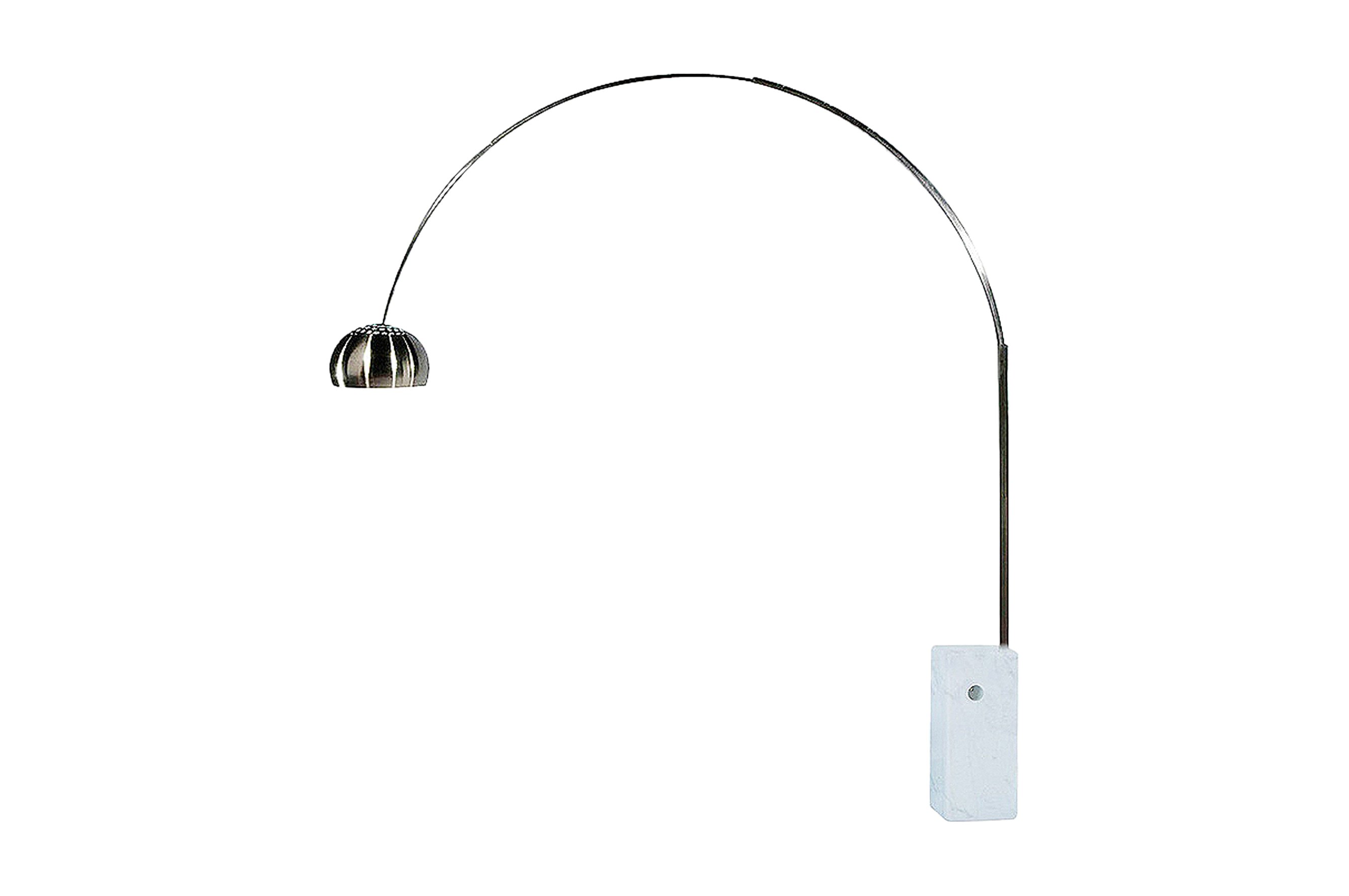 Arch Floor Lamp – White Marble 1