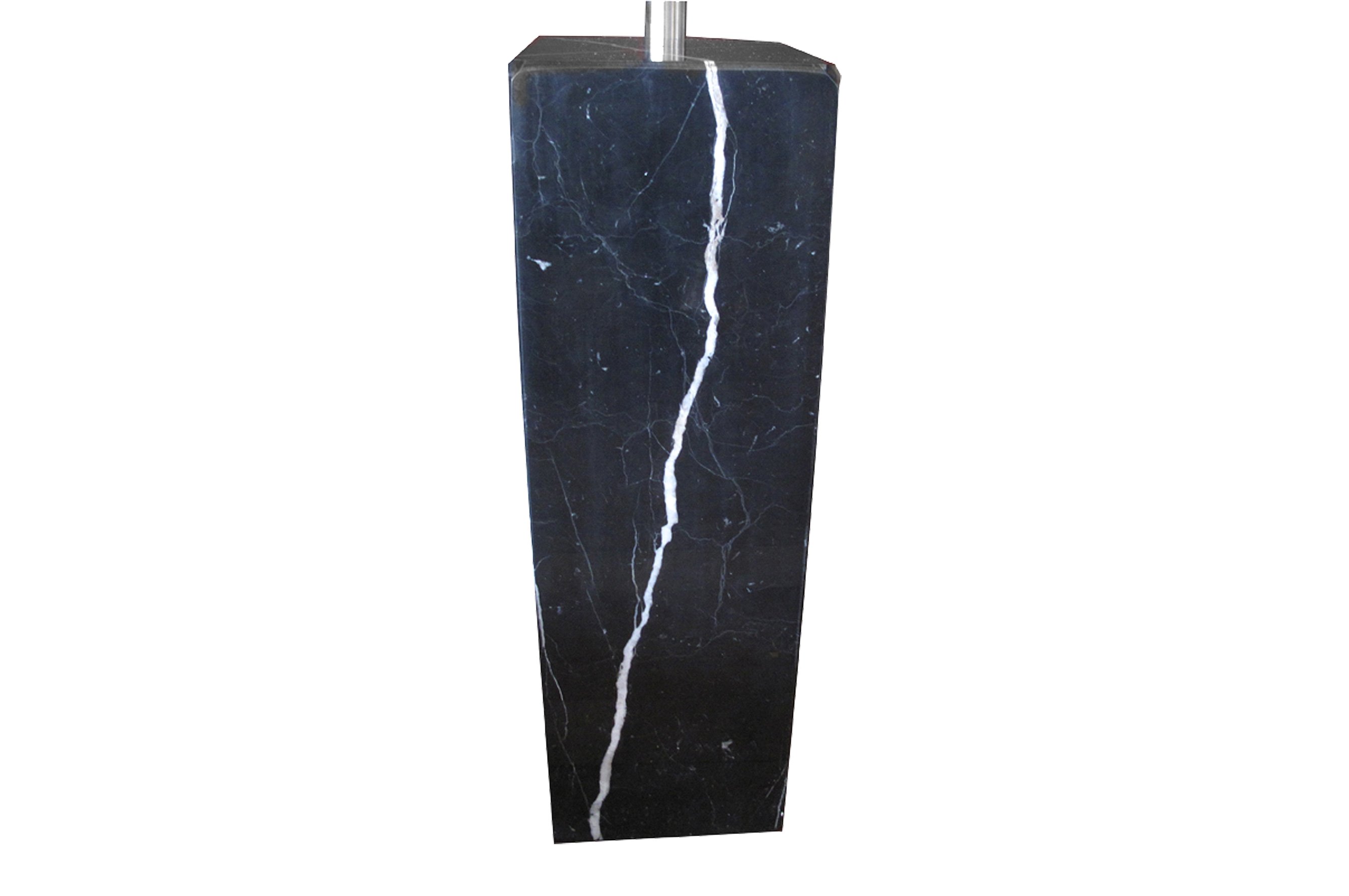 Arch Floor Lamp – Black Marble 2
