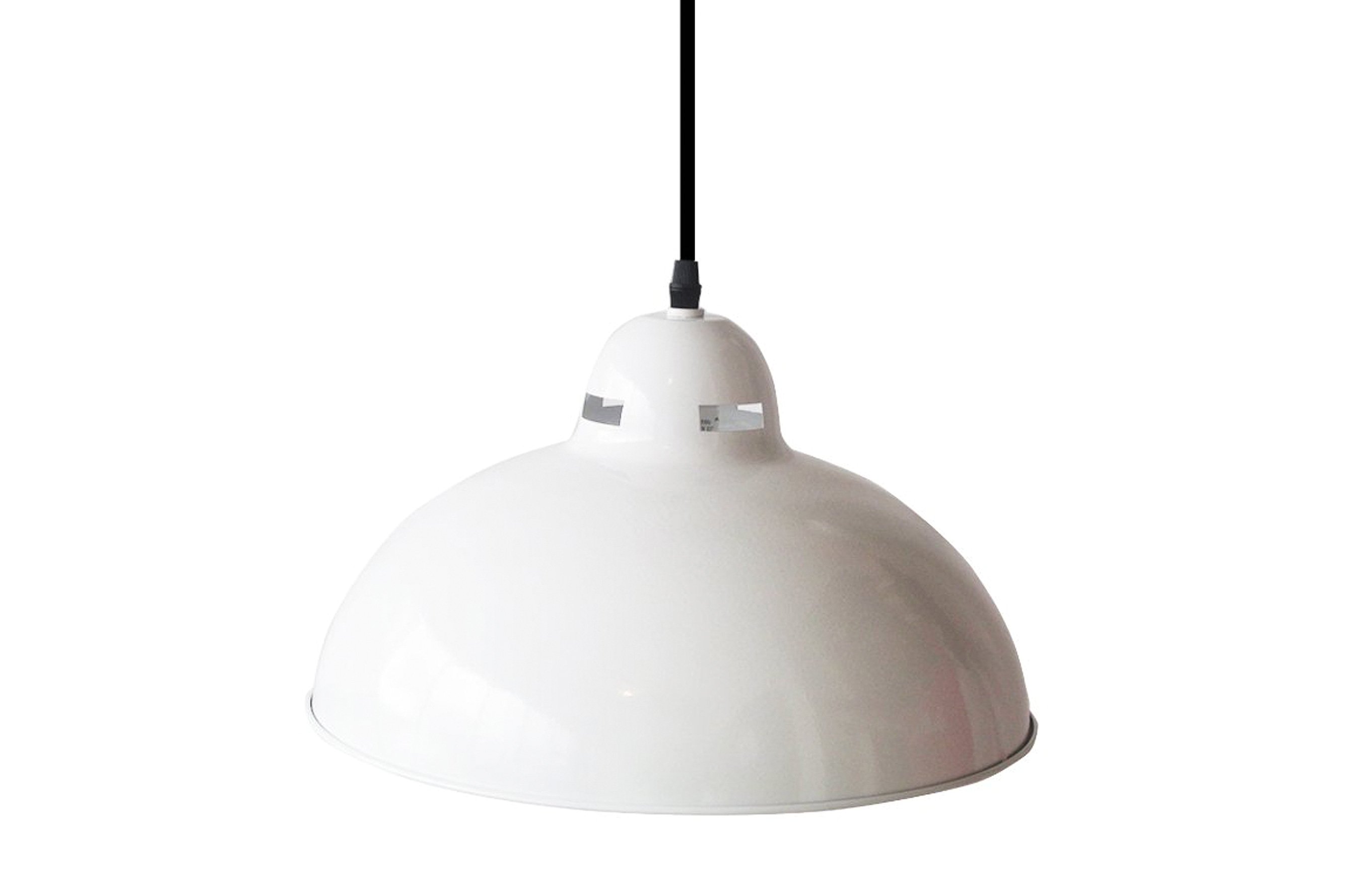 Industrial Cupola Plus Pendant – White Gloss 1