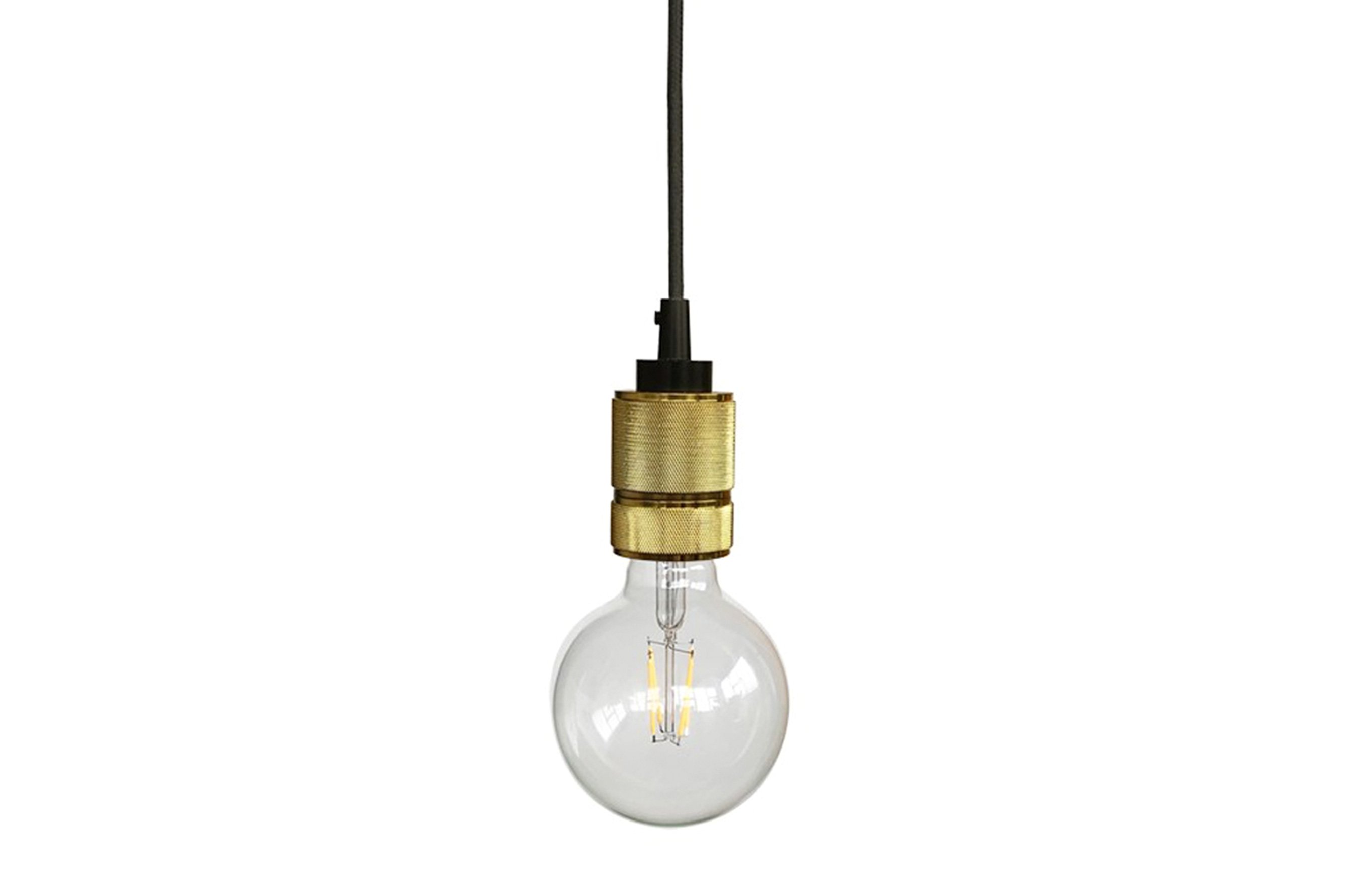 Modern Hanging Bulb – Gold 2