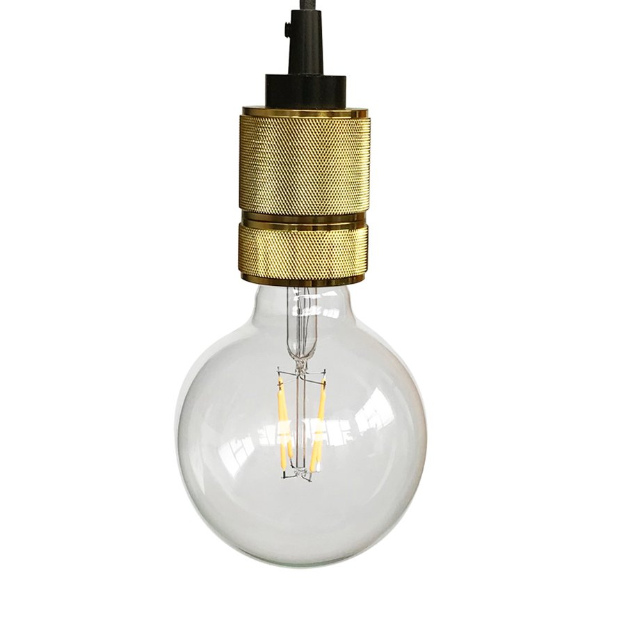 Modern Hanging Bulb – Gold 19