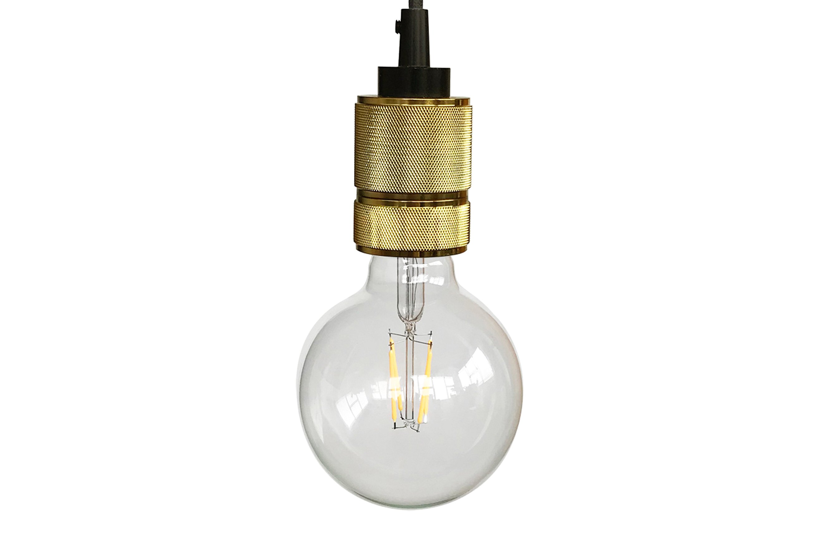 Modern Hanging Bulb – Gold 1