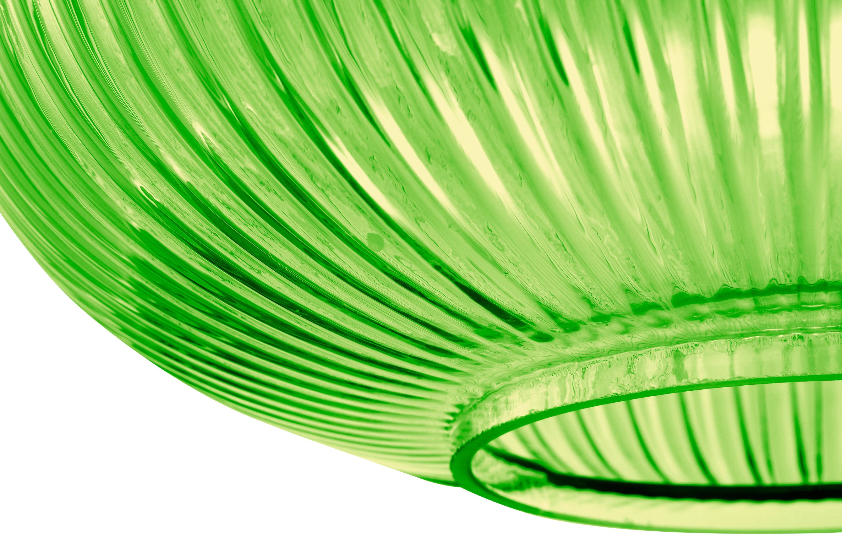 Ripple Glass Pendant A – Green 4