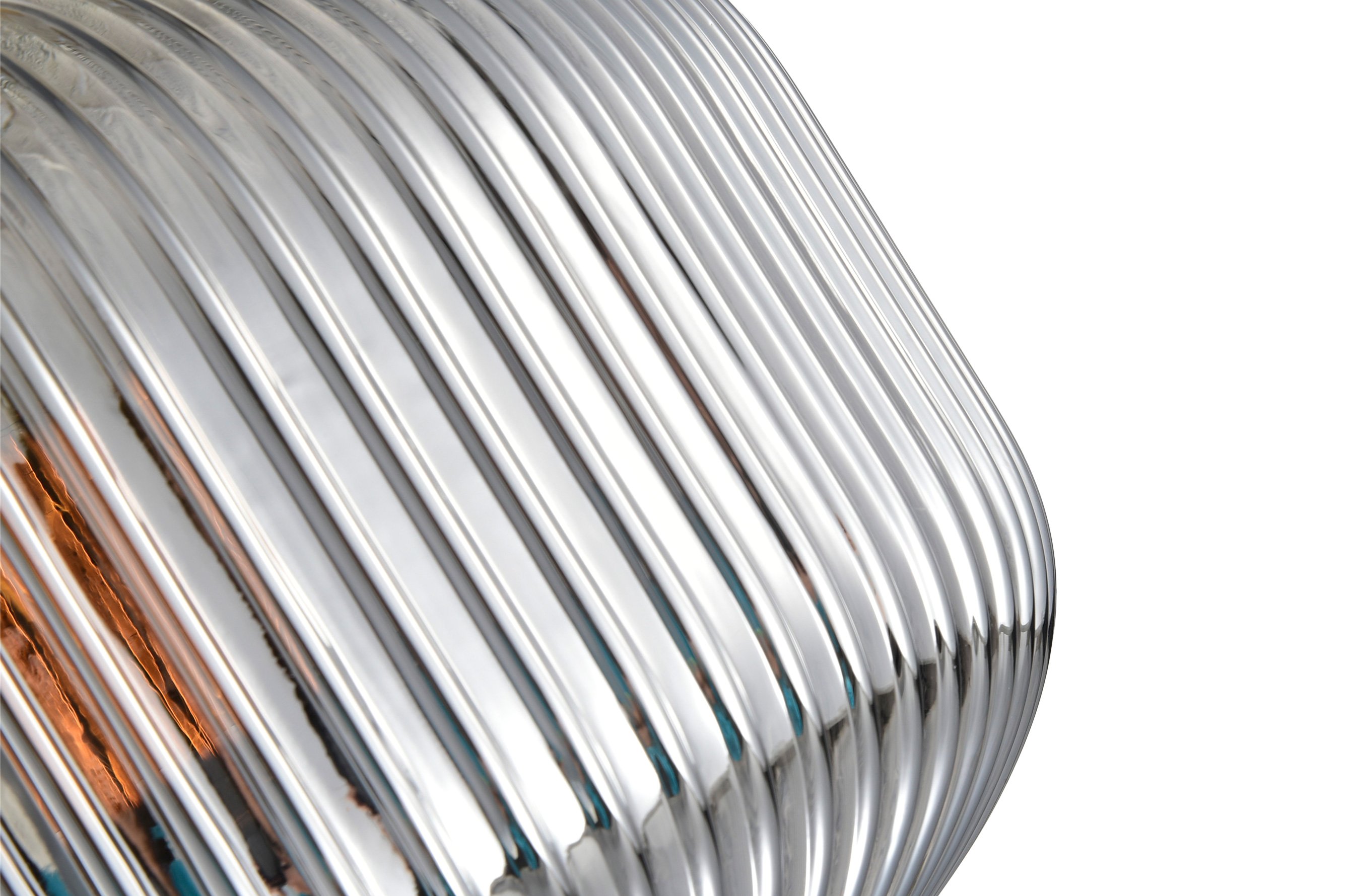 Ripple Glass Pendant A – Silver 4