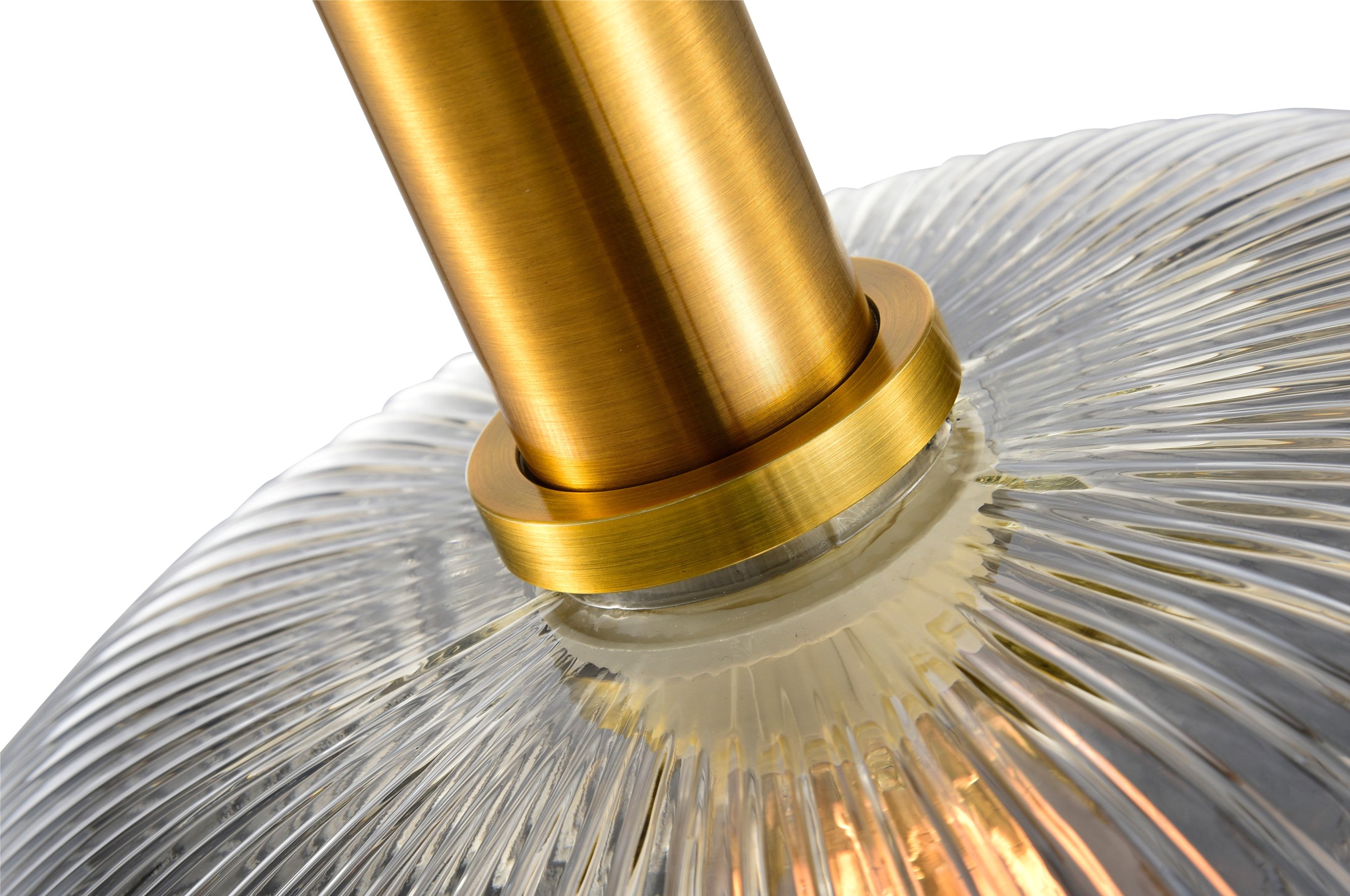 Ripple Glass Pendant A – Silver 5