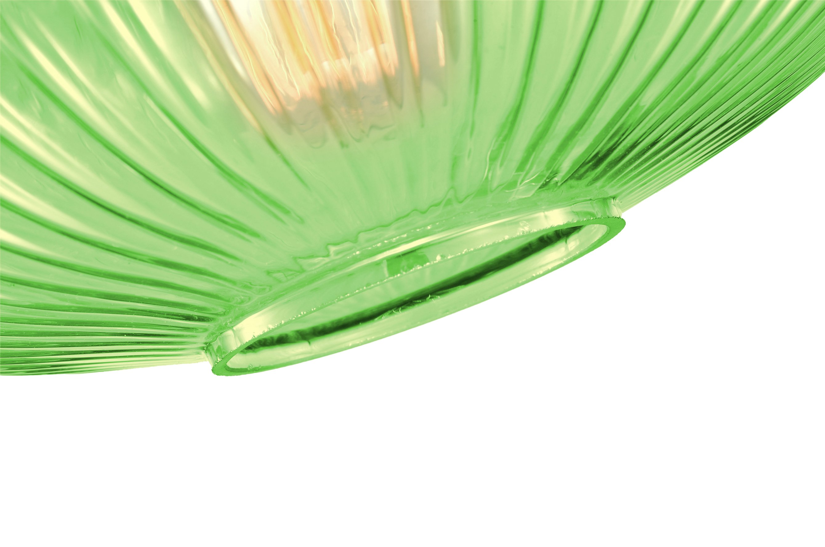 Ripple Glass Pendant B – Green 6