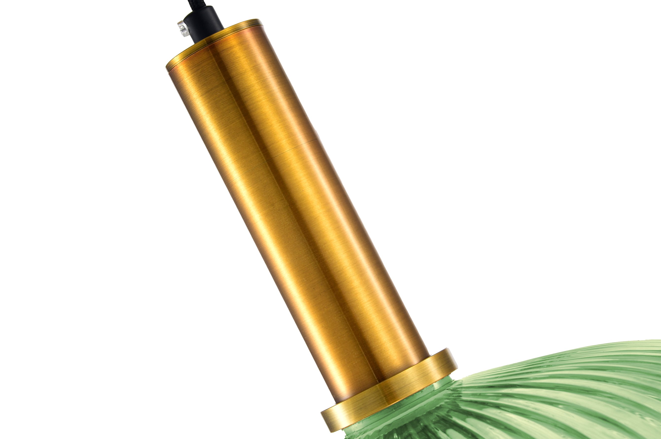 Ripple Glass Pendant B – Green 7