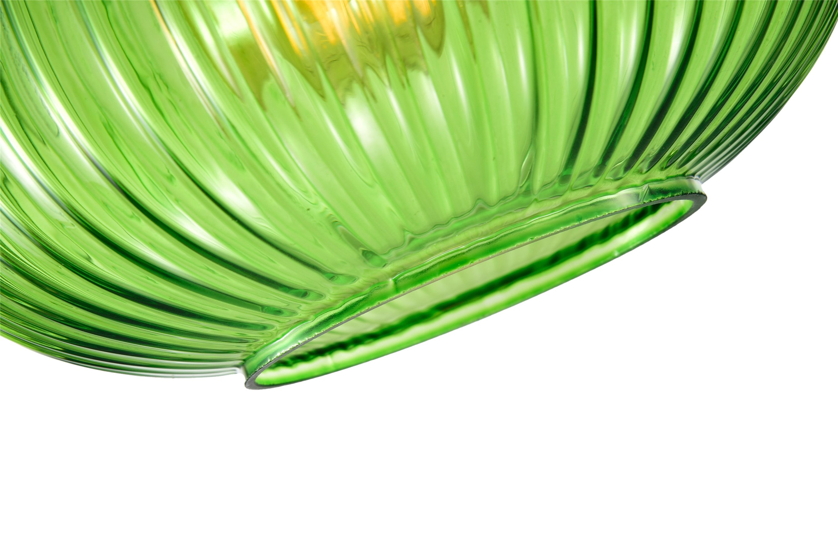 Ripple Glass Pendant C – Green 6