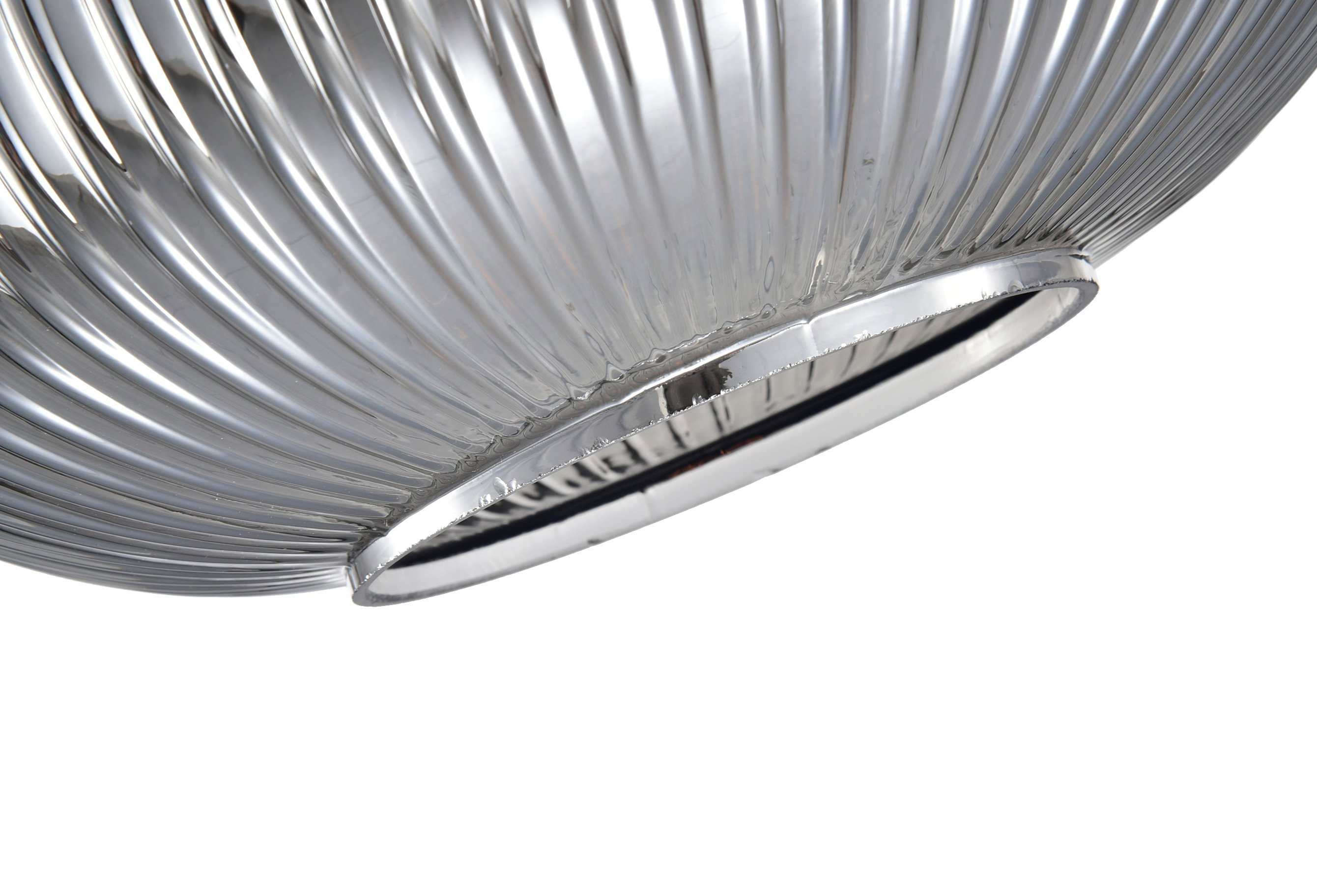 Ripple Glass Pendant C – Silver 6