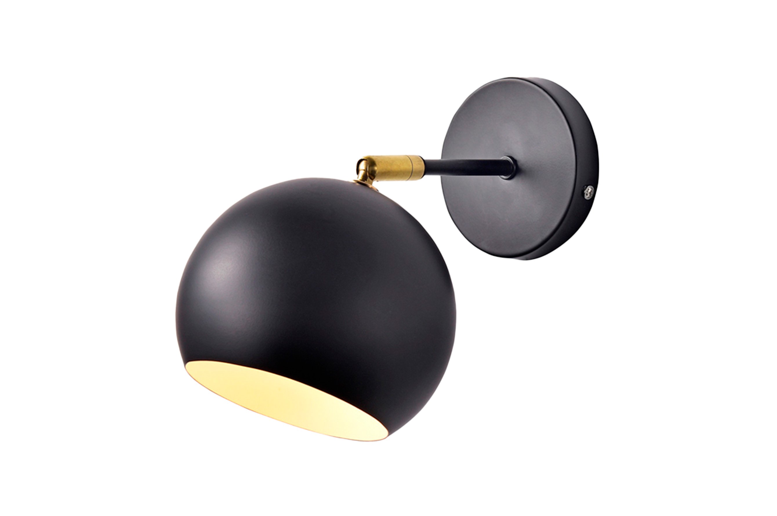 Igloo Wall Lamp – Black 1