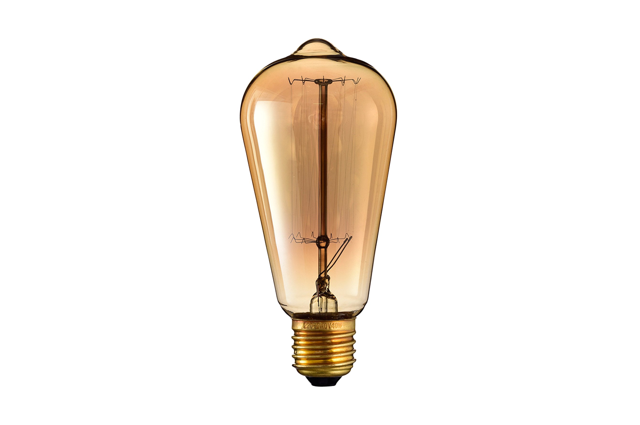 Vintage Filament Teardrop Bulb – E27 – 40W 1