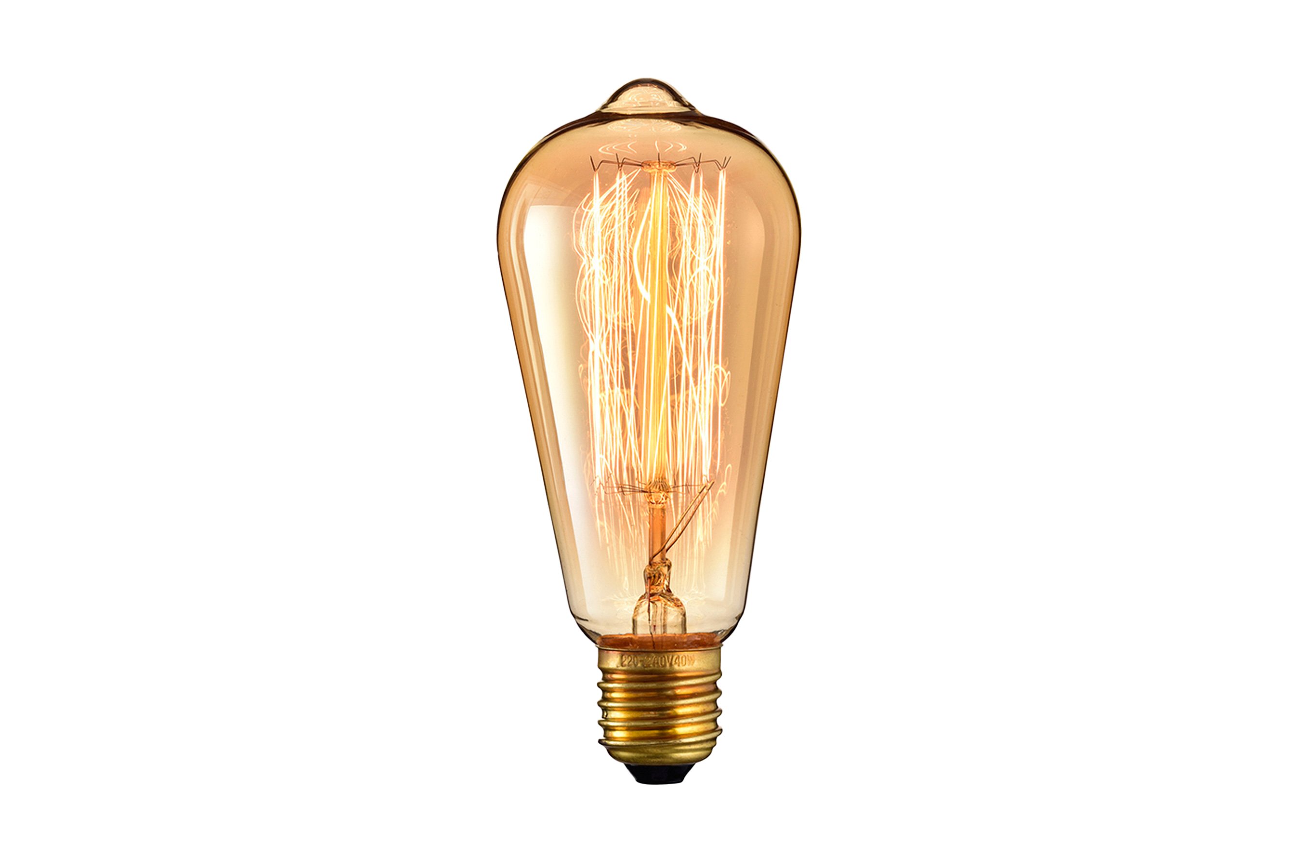 Vintage Filament Teardrop Bulb – E27 – 40W 2
