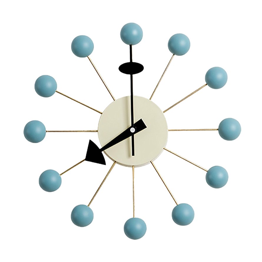 Replica George Nelson Ball Wall Clock – Blue 8