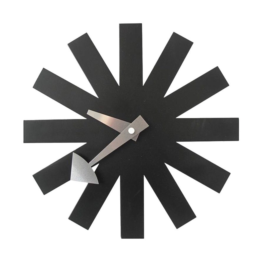 Replica George Nelson Asterisk Wall Clock – Black 7