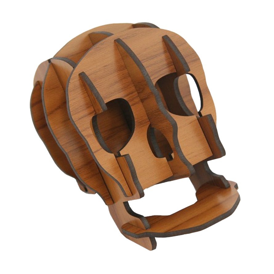 Skull – Wood 10